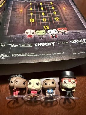 Funko Pop! 2025 Funko Spooky 13 Day Countdown Calendar Pocket Pop Mini Size